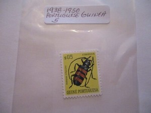 On 1938-1950 Portuguese Guinea  Postage Stamps - 5 Denomination