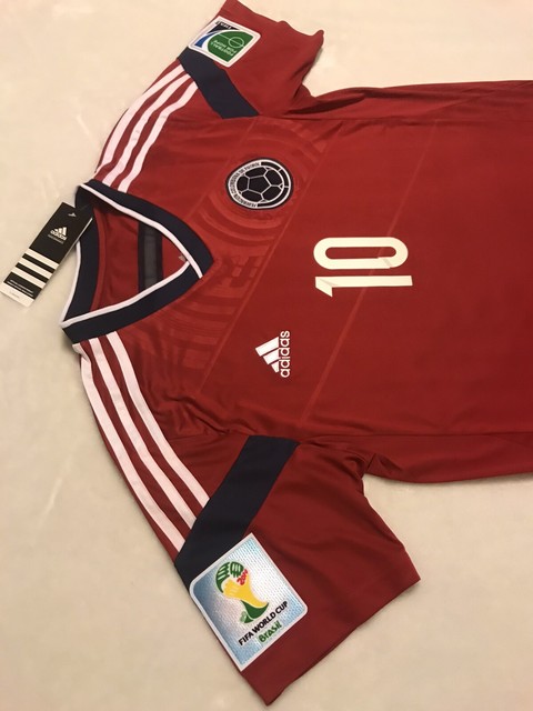 red colombia jersey