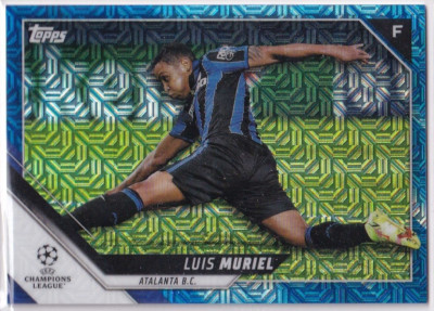 Topps Flagship Champions League Japan 2022 Nr. 85 Luis Muriel Blue Mojo 45/75