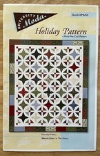 University Moda Holiday Quilt Pattern 71 x82....