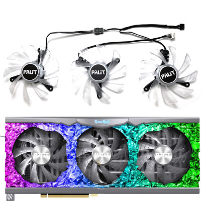 85MMGraphic Card Cooling Fan  for PALIT RTX3090 3080ti 3080 3070ti 3070 GameRock