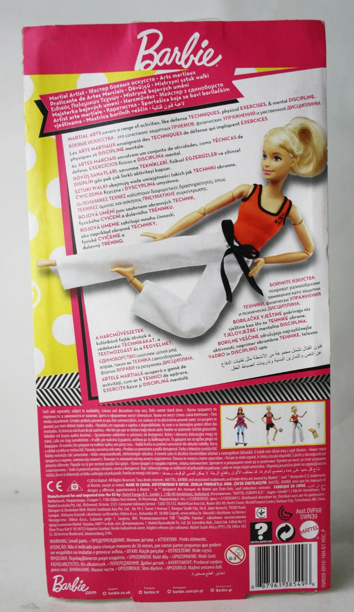 Made to on sale move karate barbie