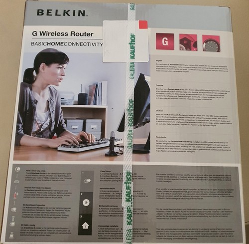 Belkin G Wireless Router ~Part # F5D7234ed4 - Bild 2 von 4