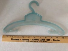 Vtg Blue Bolta Product Brand Plastic Child Baby Clothes Hanger 11  