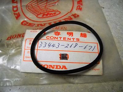 NOS OEM Honda Giro Signal Linse Dichtung 1976-1986 CB125 CB360 XL100