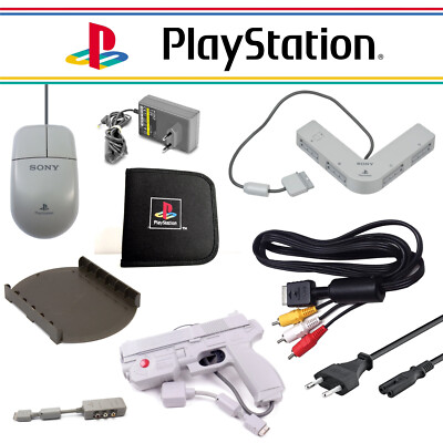 PS PlayStation 1 PS1 ORIGINAL Zubehör-Set Auswahl    Kabel, Strom, Adapter...