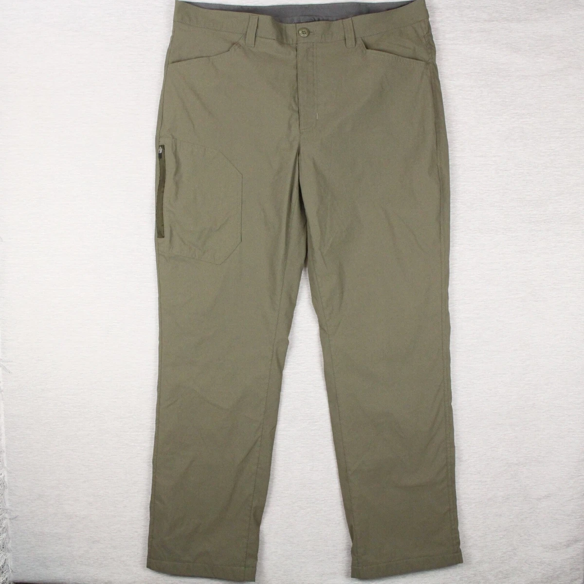 Pantalon Convertible Eddie Bauer Homme 32x34 Vert - Randonnée Plein Air