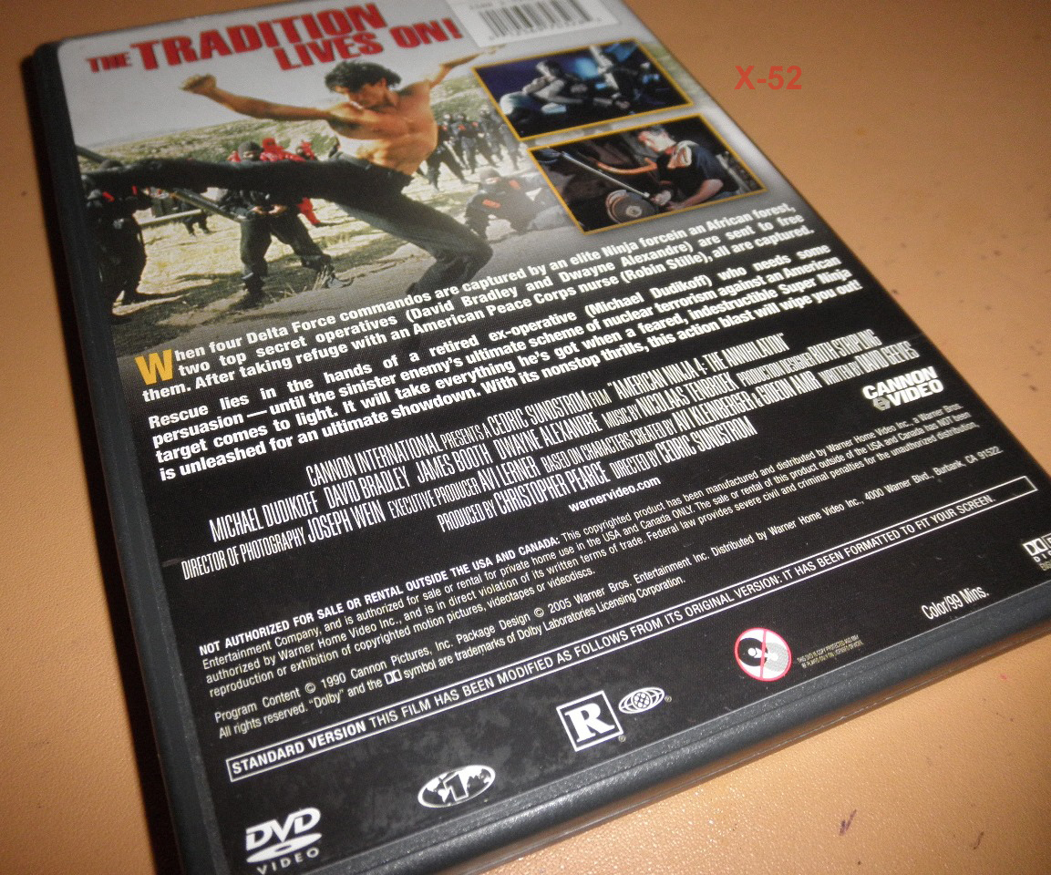 American Ninja 4 DVD The Annihilation Michael Dudikoff David