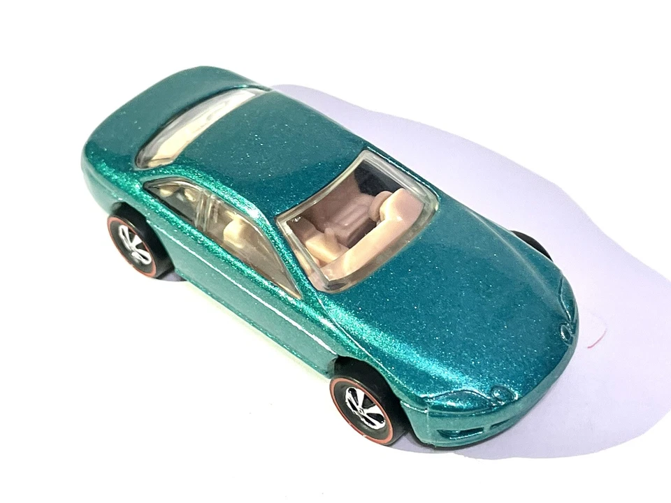 1991 Hot Wheels Lexus Sc400 CUSTOM MADE REDLINE Metallic Aqua - Image 2 of 4