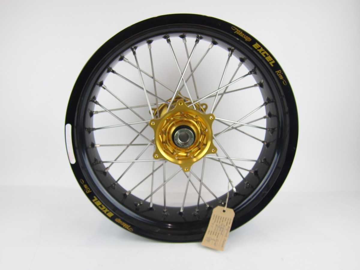 NEW Takasago Excel 17 X 5.00 Rim W Gold Talon Hub 192MM 182MM 8