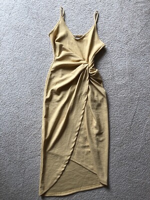 WOMENS H&M Trend SLEEVELESS SCRUNCH SIDES STRETCH FITTED DRESS Size 4 US 36 EUR | eBay WOMENS H&M Trend SLEEVELESS SCRUNCH SIDES STRETCH FITTED DRESS Size 4 US 36 EUR | eBay