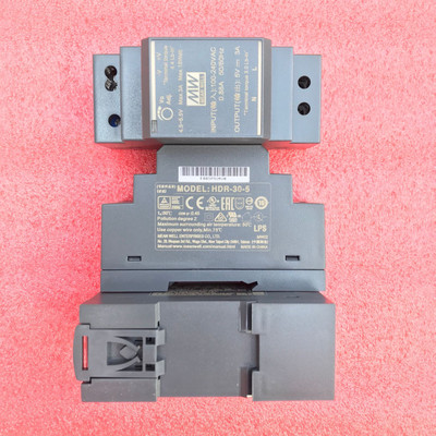 MEAN WELL HDR-30 HDR-60 Series 5/12/15/24/48 Ultra Slim Step Shape DIN Rail