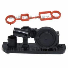 OEM Oil Separator PCV Pressure Control Valve & Gasket For VW Audi 2.0 06F129101R