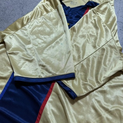 Nike Barcelona 2001/02 Gold Away Soccer Jersey Football Shirt Size Kids XXL - Picture 7 of 9