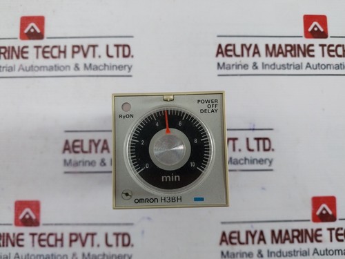 Omron H3BH-8 Power-Off Delay Timer H3BH 0.5 to 10 min 100/110/120VAC 50/60Hz - Picture 5 of 9