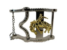 Belt Buckle golden horse Cowboy Sliver,Gold,,Metal