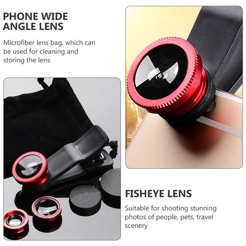 2 Sets Handy-Objektiv-Set Fischaugenlinse Fürs Telefonlinsenanhang - 第 10/12 張圖片