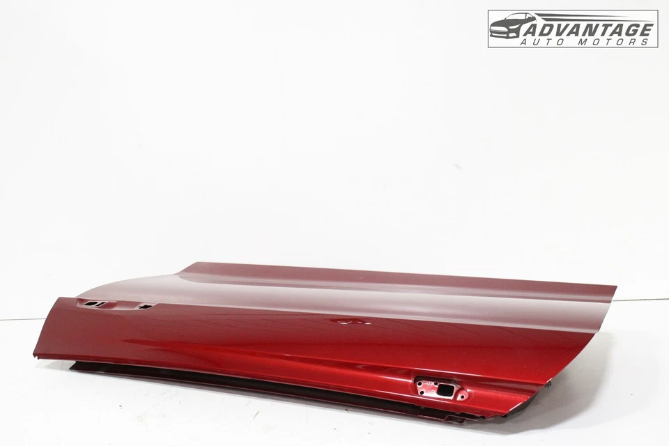 Ford Mustang 2015-2023 panel de puerta del lado del conductor delantero izquierdo rojo rubí metálico OEM Foto 3 de 4