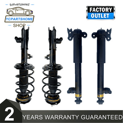 4Pcs Front Rear Shock Struts Assys w/CDC Fit Cadillac XT5 GMC Acadia 2017-2020