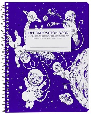 Kittens in Space Coilbound Decomposition Book Ruled Kittens in Space
