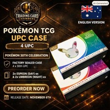 🔥 UPC MASTER CASE (SEALED) POKEMON 30th ANNIVERSARY CELEBRATION - PRESALE