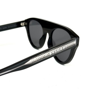 BVLGARI BV40054I TUBOGAS Black Men Aviator POLARIZED Sunglasses