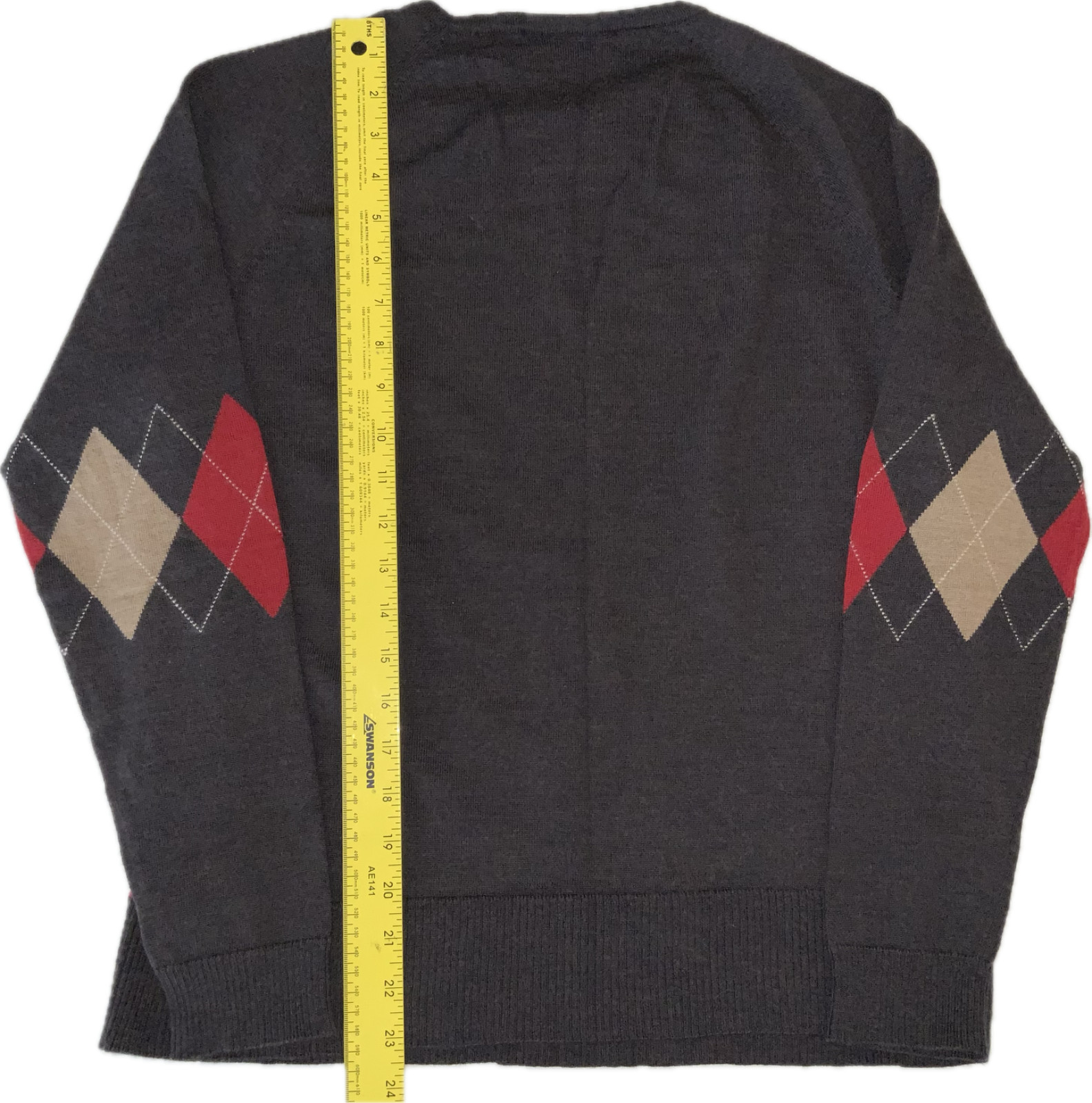 Pendleton Argyle Plaid Pullover Crewneck Diamond … - image 4