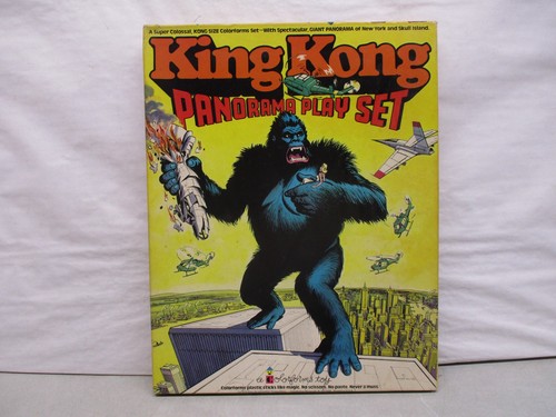 1976 Colorforms King Hong Panarama Play Set