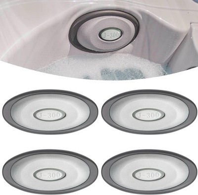 Jacuzzi J-300 Spa Pillow Set w/ Back Mount Replacement 2472-824 (4 Pack) New