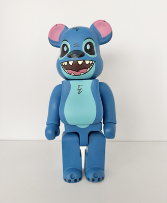 #ad #ad Medicom Toy BE@RBRICK Stitch Art Toy Figure Articulated Plastic Blue $400.00