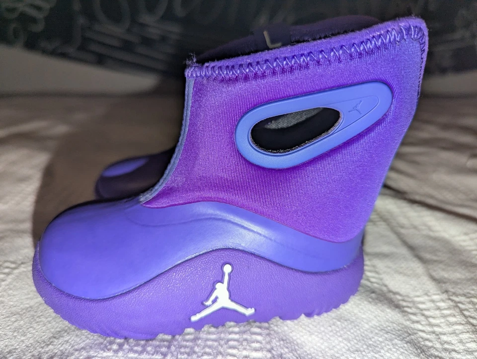 Nike Jordan Lil Drip Venom Botas Zapatos Niños Talla 5c Púrpura FB9919-500 Foto 4 de 4