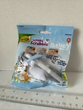 Crayola Bluey Muffin Scribble Scrubbies Colorable Bluey Toy Figurines MUFFIN
