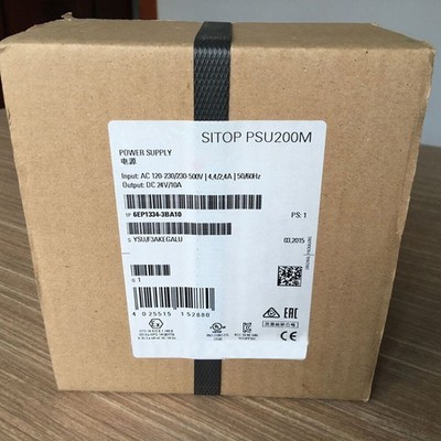 New Siemens 6EP1334-3BA10 Sitop PSU200M Power Supply In Box 6EP13343BA10