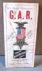 1889- G.A.R. CIVIL WAR- 23RD ENCAMPMENT BROCHURE CHICAGO & N-WESTERN RAILROAD