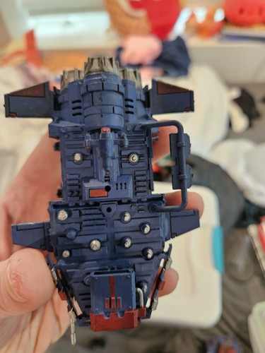 SALAMANDERS LANDSPEEDER FIRSTBORN FLYER WARHAMMER 40,000 SPACE MARINES SKIMMER E - Foto 8