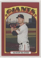2021 Topps Heritage Target Red Border Austin Slater #362 1u6