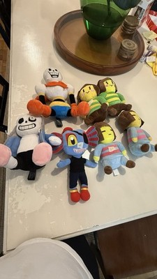 Undertale Plushies Frisk, Sans, Papyrus. Also gaster plush . Made by Etsy