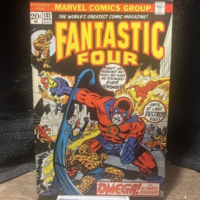 Fantastic Four #132 (1973) First Appearance Omega The Ultimate