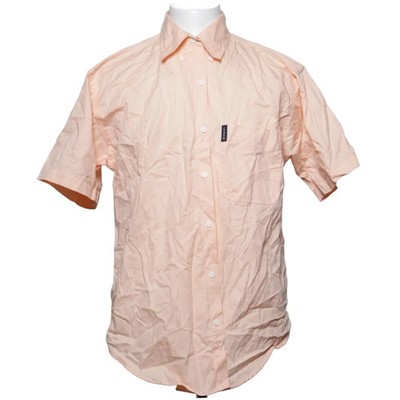 Chaps Ralph Lauren, Kurzarmhemd, Größe: M, Orange, Baumwolle, Einfarbig #UrU