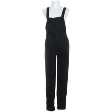 Zara Z1975 Denim, Latzhose, Größe: XS, Schwarz, Damen, Einfarbig #z8o