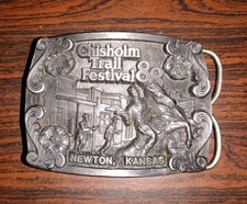 1988 Chisholm Trail Festival Newton Kansas Bloody Newton Limited Edition 211/500