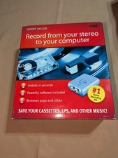 XiteI Inport Deluxe Software Record From Your Stereo To Your Computer New