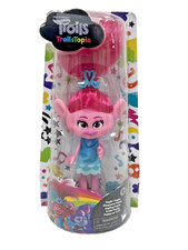 Hasbro Trolls TrollsTopia Stylin' Poppy Action Figure Boxed Pink Toy New NIB