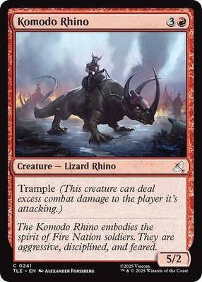 Avatar: The Last Airbender Eternal, Commons, Magic The Gathering, TLE MTG TCG