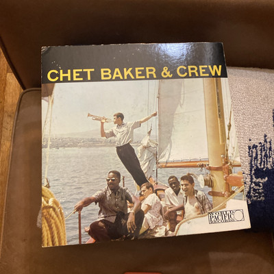 CHET BAKER & CREW -CHET BAKER & CREW WORLD PACIFIC PJ-1224 MONO DG VG+RARE  1956