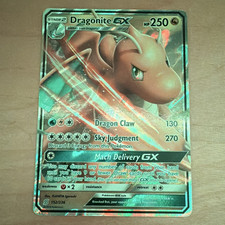 Pokémon TCG Dragonite GX 152/236 Unified Minds Holo English 2019 250HP