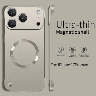 Ultradünne MagSafe Hülle iPhone 17 16 15 14 13 12 Pro Max Air Plus Case Schutz