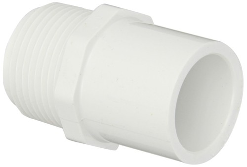 1 Inch Pvc Hose Pipe Fitting Adapter Male Npt To Spigot Schedule 40