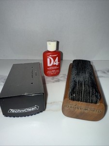 Vintage Discwasher Vinyl LP Record Care System D4 + Techniclean Brush. D4 Empty
