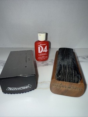 Vintage Discwasher Vinyl LP Record Care System D4 + Techniclean Brush. D4 Empty